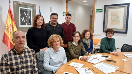 Foto con personal integrante del COE Estatal