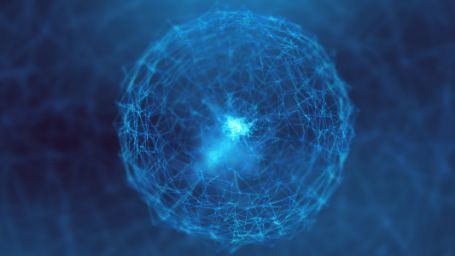 Imagen de un sistema informático inspirado en la estructura de un cerebro