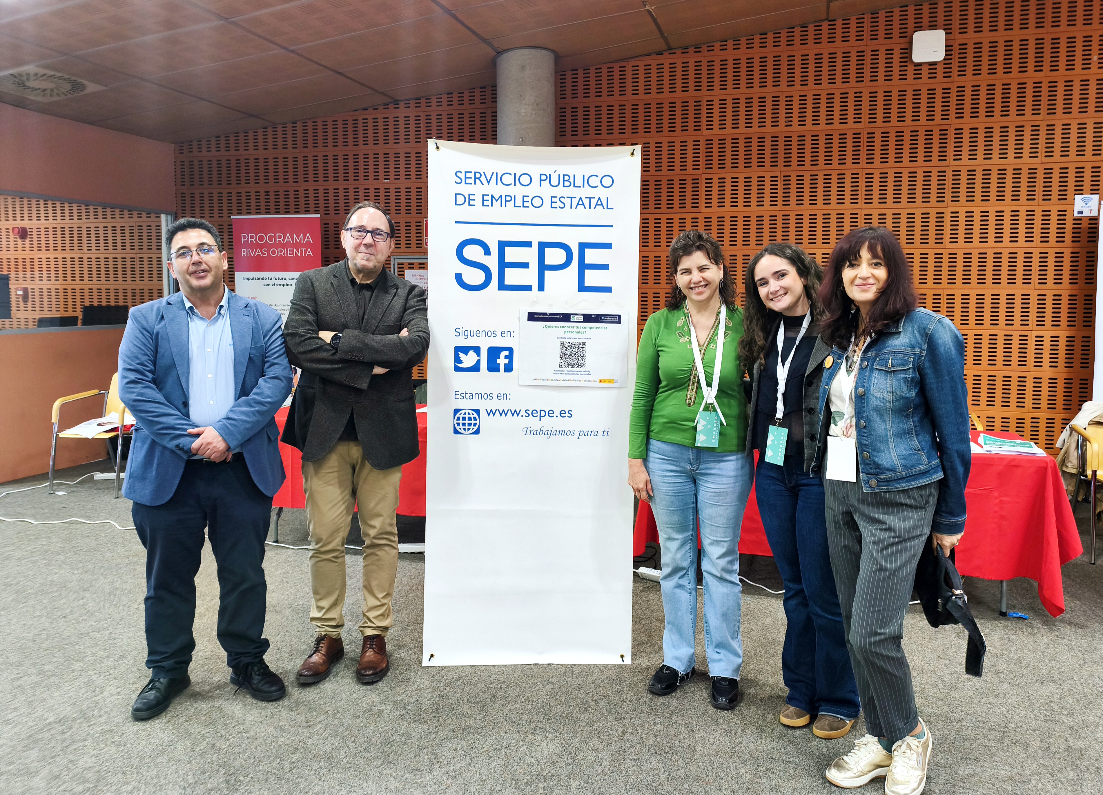 Asistencia del SEPE a las II Jornadas de Empleo de Rivas Vaciamadrid