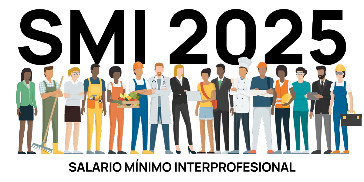 Salario minimo interprofesional - SMI- para 2025