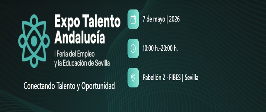 Cartel publicitario de la Feria de Empleo. 