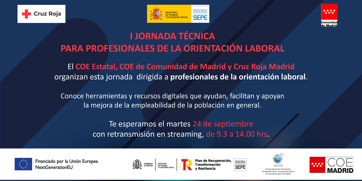 Jornada online de capacitación para profesionales de la orientación laboral