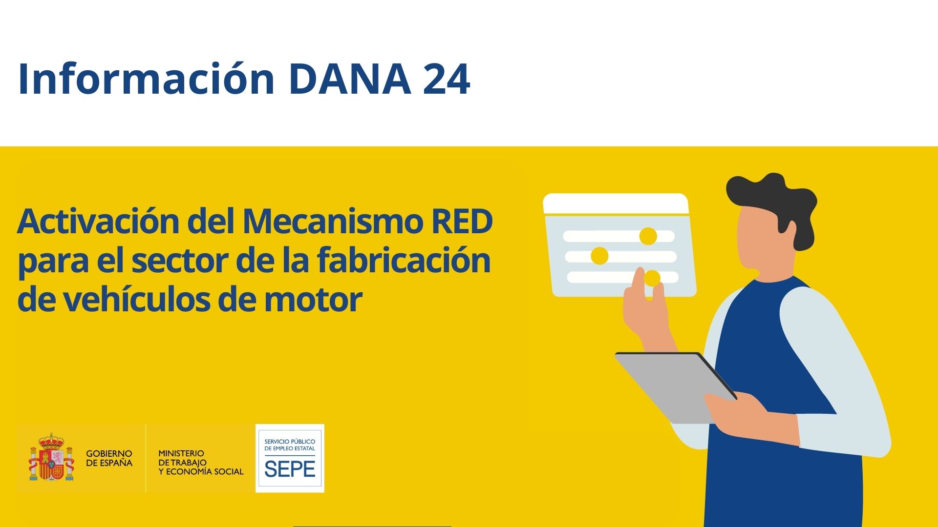 Publicada la activación del Mecanismo RED para el sector de la fabricación de vehículos de motor