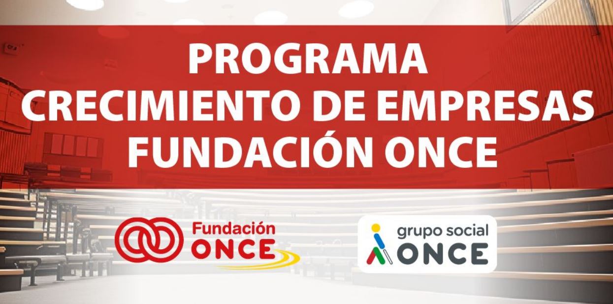 Imagen promocional del Programa Crecimiento de la Fundación ONCE