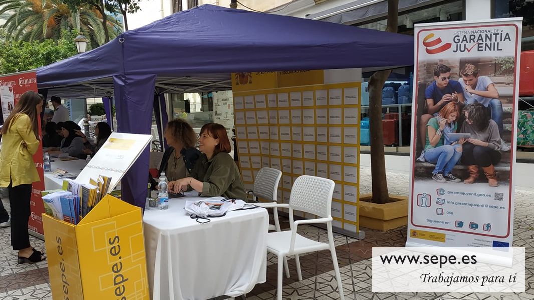 Imagen fondo III job fair Ceuta youth Warranty