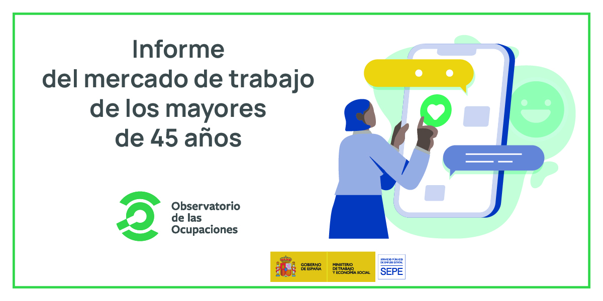 Informe del mercado de trabajo de mayores de 45 años