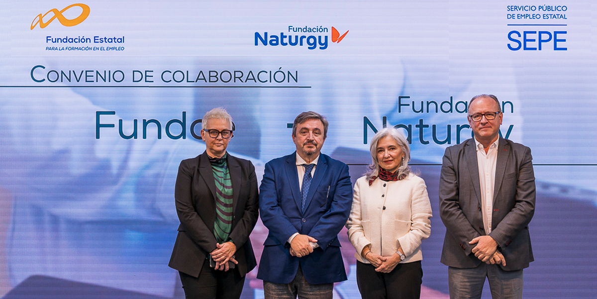 Fundae, SEPE y Fundación Naturgy firman un convenio por el que se incorporan nuevos cursos gratuitos a Digitalízate