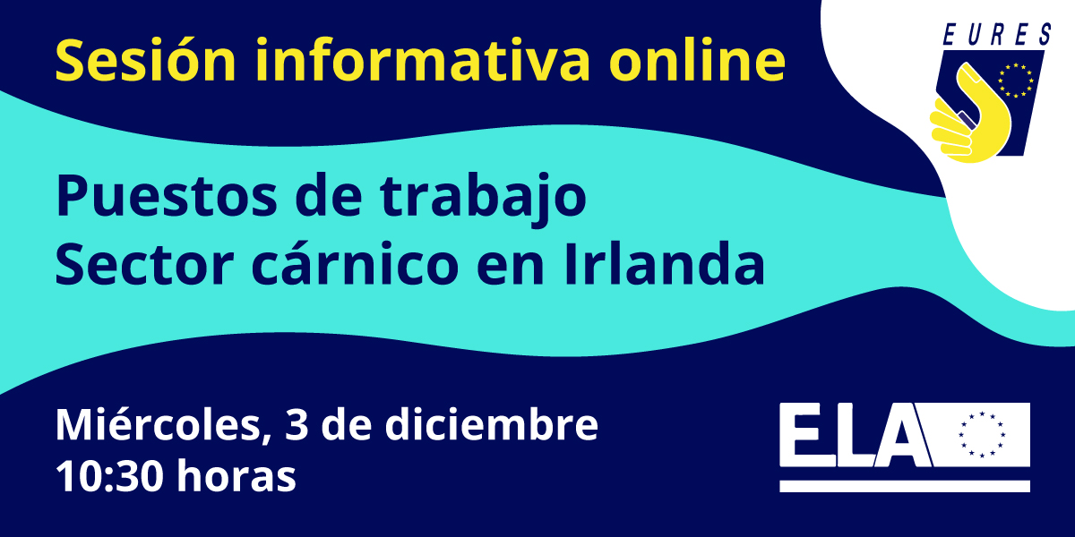 Webinar informativo EURES sobre ofertas de empleo en el sector cárnico en Irlanda